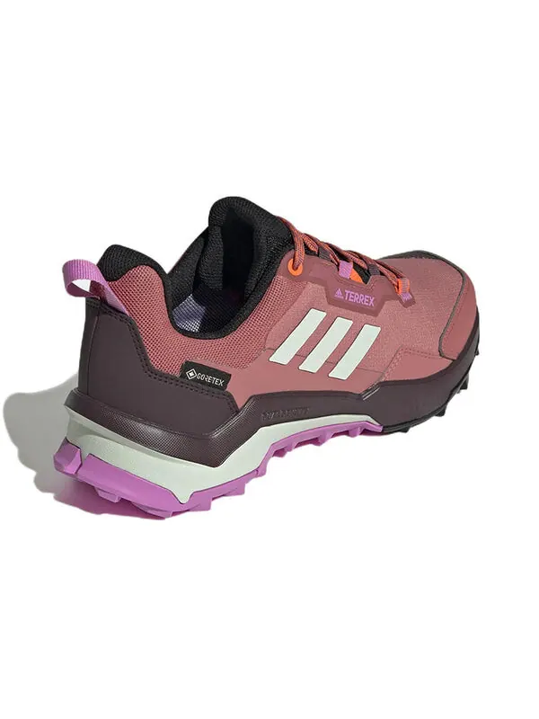 Кроссовки terrex ax4 gore-tex hiking 'burgundy' Adidas — изображение 4 из 4, бордовый/черный/зеленый
