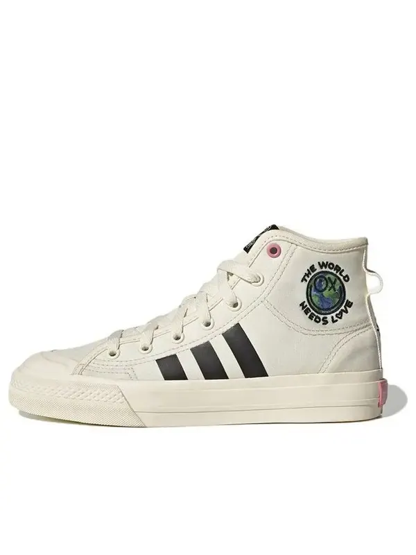 Кроссовки nizza hi rf x andr saraiva Adidas — изображение 1 из 4, кремовый белый/черный