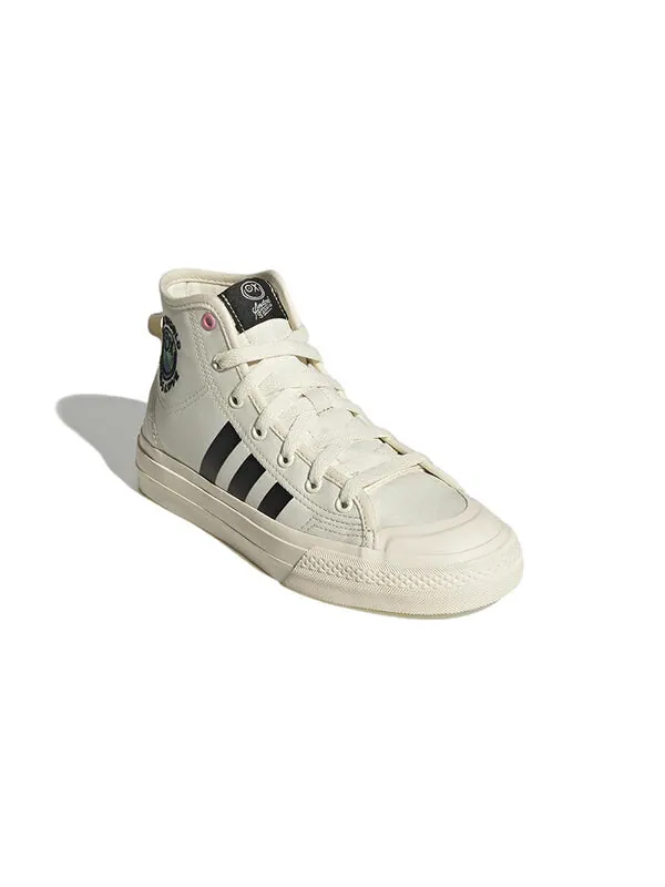 Кроссовки nizza hi rf x andr saraiva Adidas — изображение 3 из 4, кремовый белый/черный