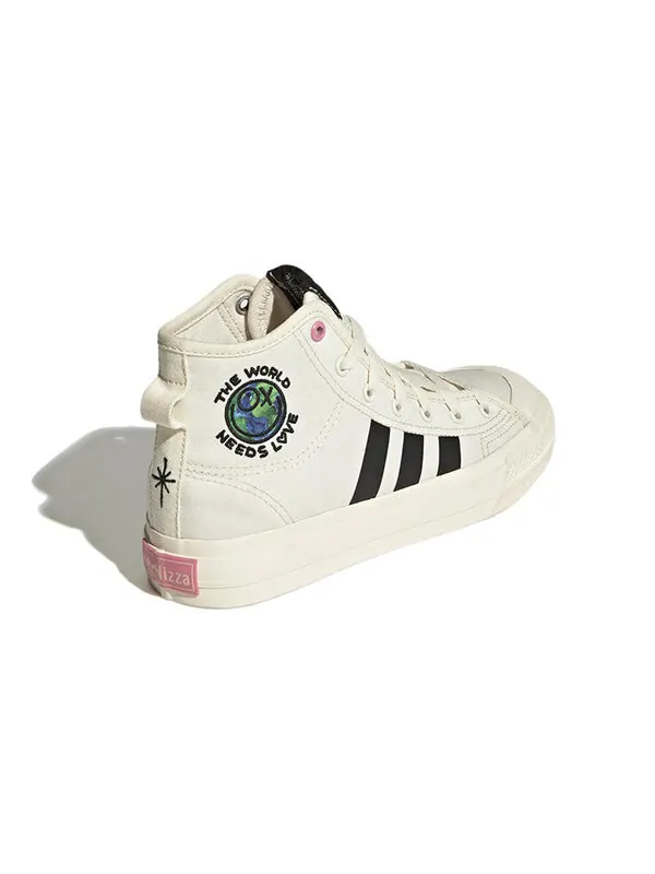 Кроссовки nizza hi rf x andr saraiva Adidas — изображение 4 из 4, кремовый белый/черный