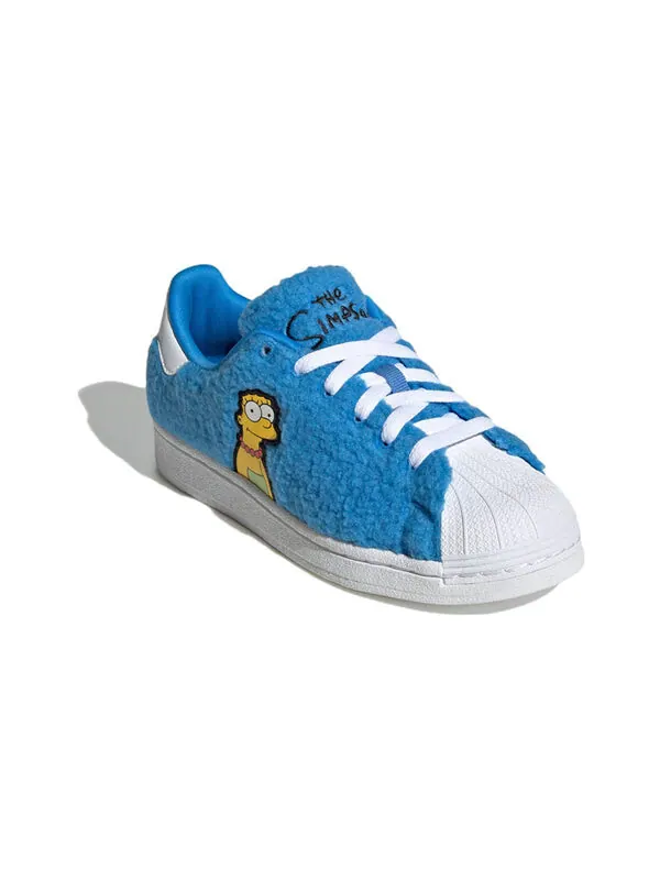 Кроссовки x the simpsons marge superstar кроссовки Adidas — изображение 3 из 4, белый/черный/белый