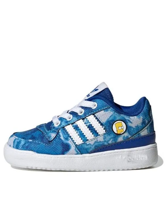 Кроссовки оригиналы форум низкий el x симпсоны Adidas — изображение 1 из 4, синий