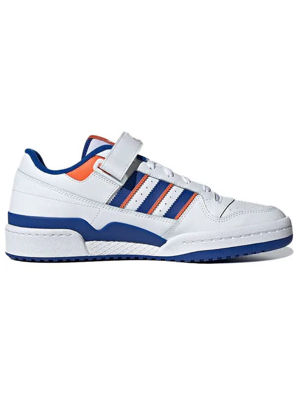 Кроссовки форум низкий Adidas — изображение 2 из 4, белый/синий/оранжевый