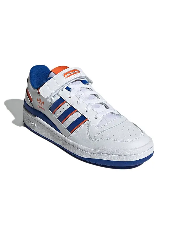 Кроссовки форум низкий Adidas — изображение 3 из 4, белый/синий/оранжевый