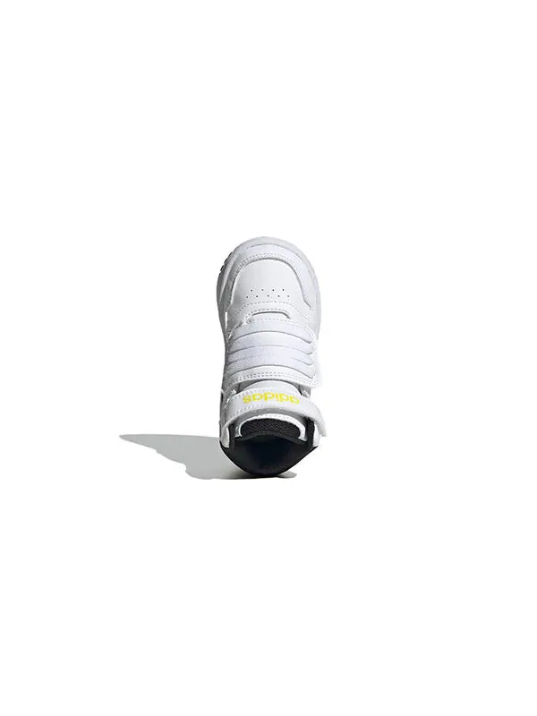 Кроссовки hoops mid 3.0 ac i кроссовки Adidas — изображение 4 из 4, белый/черный/желтый