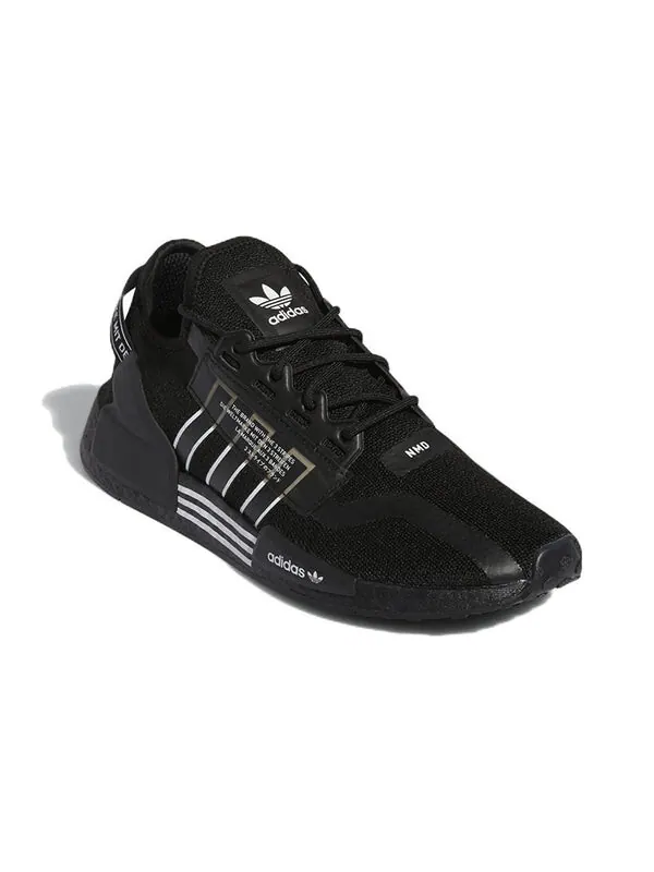 Кроссовки nmd_r1 v2 Adidas — изображение 3 из 4, черный