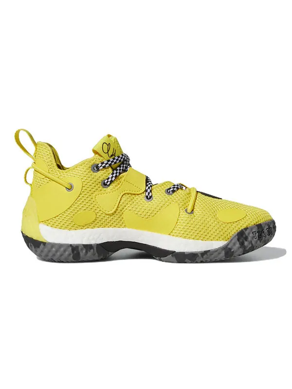 Кроссовки Harden Vol. 6 Adidas — изображение 2 из 4, желтый/желтый/черный