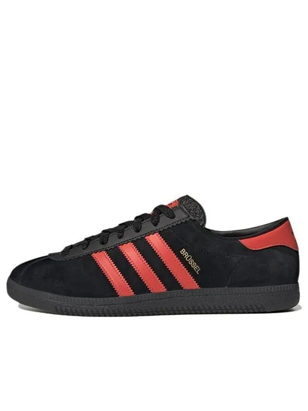 Кроссовки brussel city series core ярко-красные Adidas — изображение 1 из 4, красный/черный