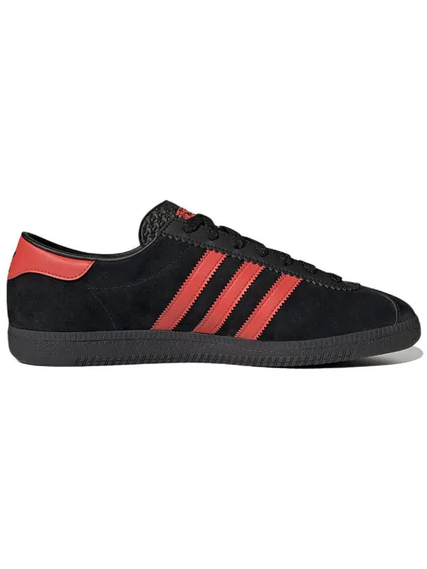 Кроссовки brussel city series core ярко-красные Adidas — изображение 2 из 4, красный/черный