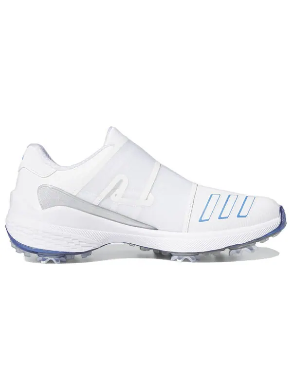 Кроссовки (WMNS) Adidas ZG23 BOA Golf Shoes 'Cloud White Blue Fusion Metallic' — изображение 2 из 4