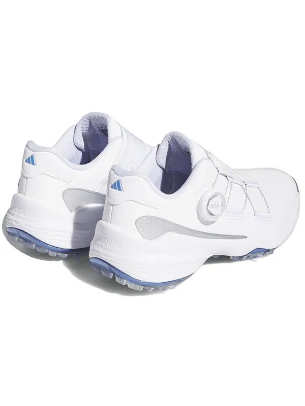 Кроссовки (WMNS) Adidas ZG23 BOA Golf Shoes 'Cloud White Blue Fusion Metallic' — изображение 4 из 4
