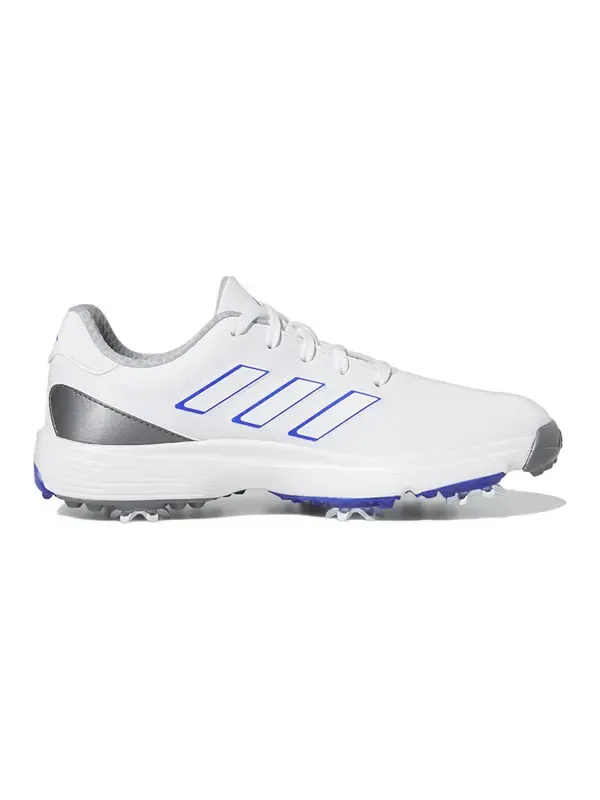 Кроссовки (GS) Adidas ZG23 Golf Shoes 'White Lucid Blue Grey Two' — изображение 2 из 4, белый/синий/серый