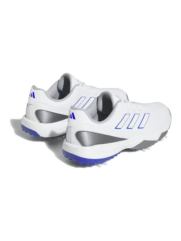 Кроссовки (GS) Adidas ZG23 Golf Shoes 'White Lucid Blue Grey Two' — изображение 4 из 4, белый/синий/серый
