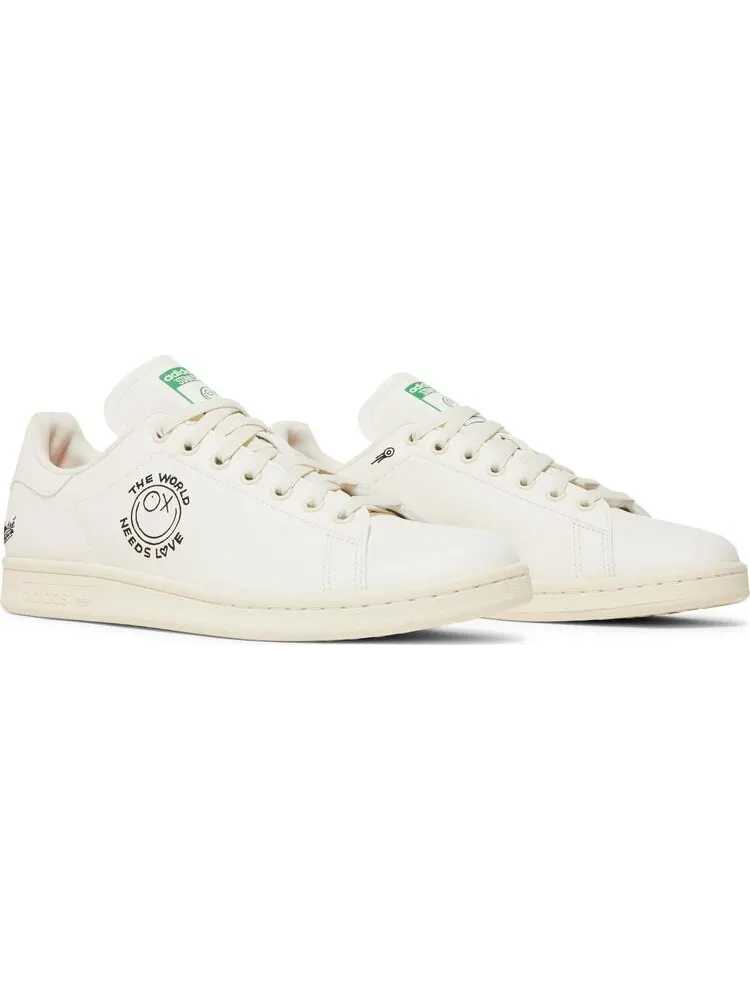 Кроссовки Adidas André Saraiva x Stan Smith 'The World Needs Love' Unisex — изображение 8 из 8, бежевый