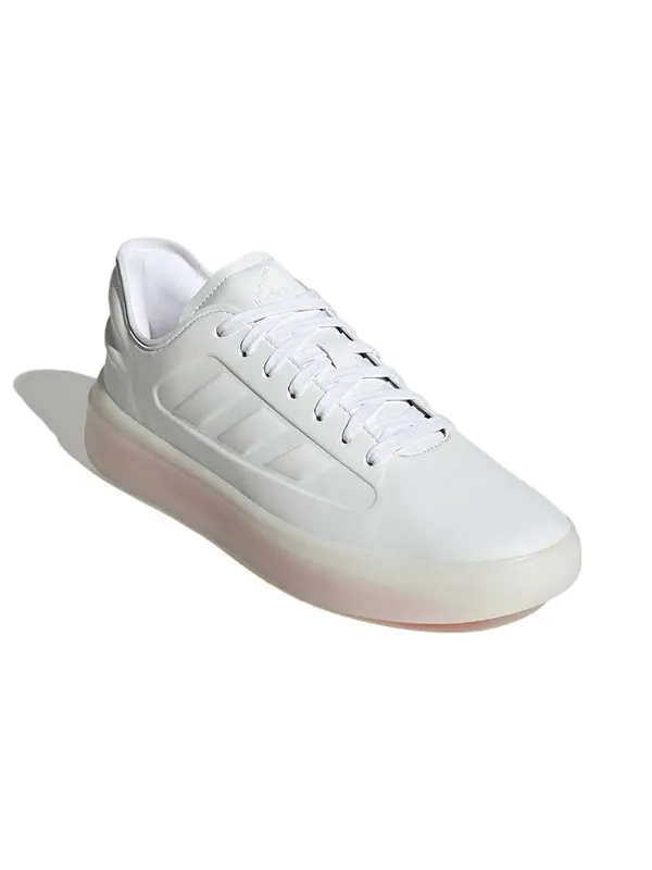 Кроссовки zntasy 'white bright red' Adidas — изображение 3 из 4, белый/розовый