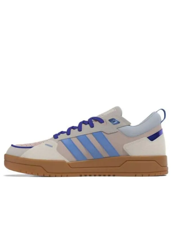 Кроссовки нео 100дб Adidas — изображение 1 из 4, бежевый/коричневый/синий