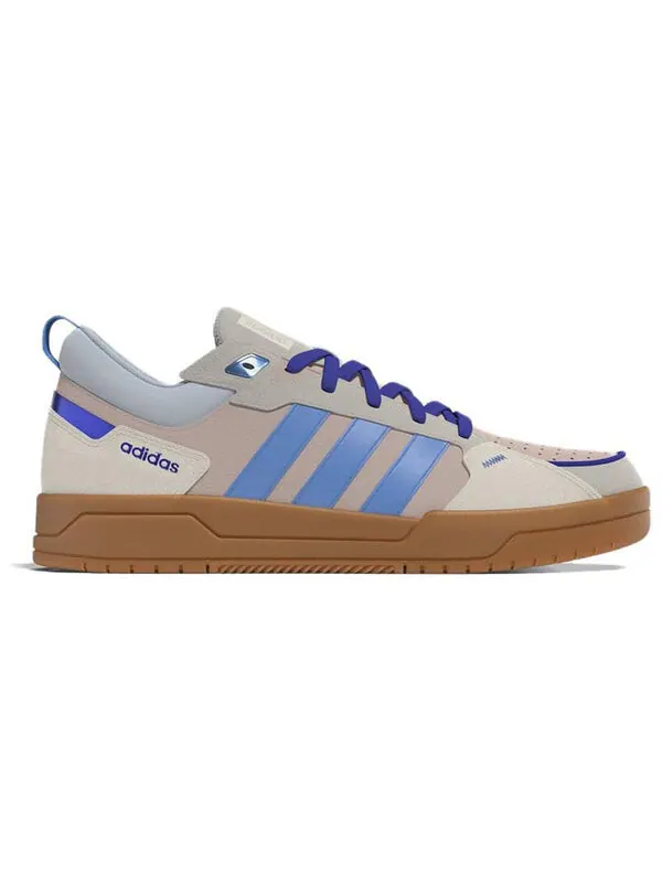 Кроссовки нео 100дб Adidas — изображение 2 из 4, бежевый/коричневый/синий