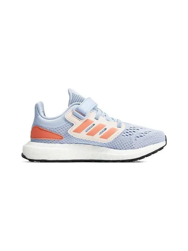 Кроссовки pureboost 22 Adidas — изображение 2 из 4, синий/оранжевый