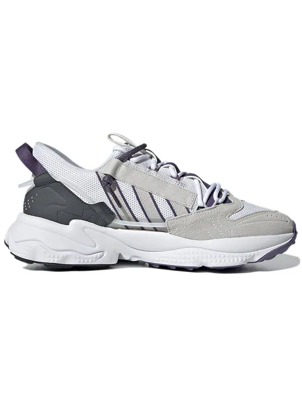 Кроссовки ozweego zip Adidas — изображение 2 из 4, белый/серый/черный