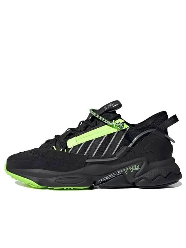 Кроссовки оригиналы ozweego zip Adidas — изображение 1 из 4, черный