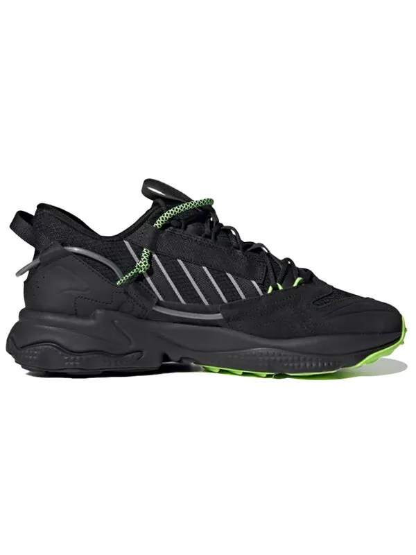 Кроссовки оригиналы ozweego zip Adidas — изображение 2 из 4, черный
