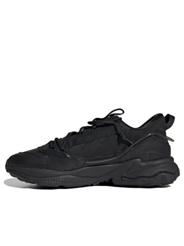 Кроссовки оригинальные ozweego zip shoes Adidas — изображение 1 из 4, черный