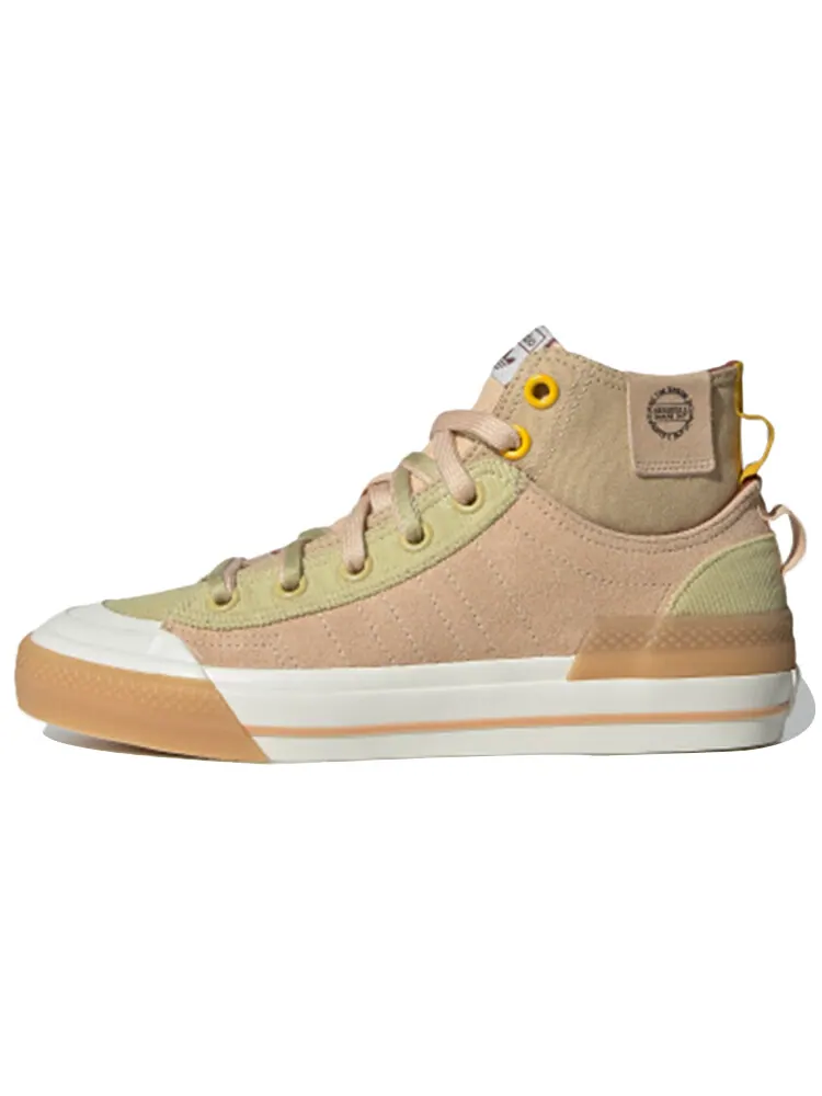 Кроссовки Adidas Originals Nizza Hi Dl Women's — изображение 1 из 4, коричневый