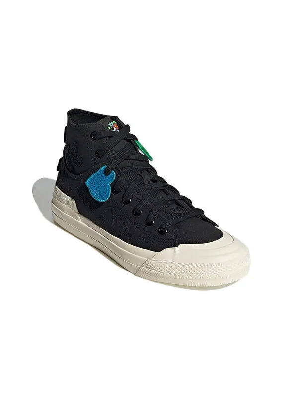 Кроссовки melting sadness x nizza high dl Adidas — изображение 3 из 4, черный/синий/зеленый