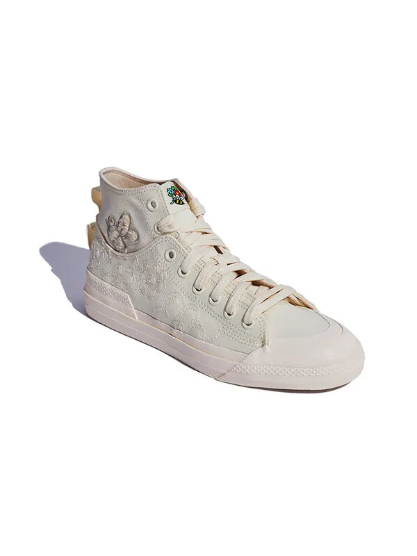 Кроссовки melting sadness x nizza high dl Adidas — изображение 3 из 4, белый