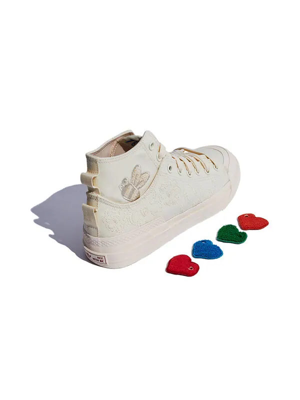 Кроссовки melting sadness x nizza high dl Adidas — изображение 4 из 4, белый