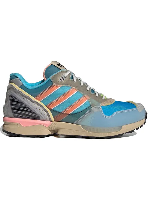 Кроссовки zx 6000 Adidas — изображение 2 из 4, синий/серый