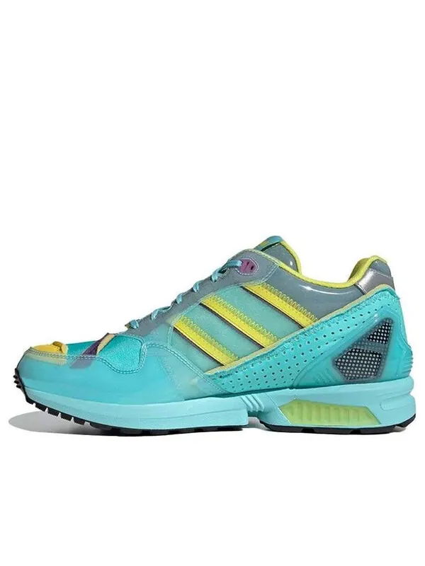 Кроссовки zx 6000 Adidas — изображение 1 из 4, синий/желтый