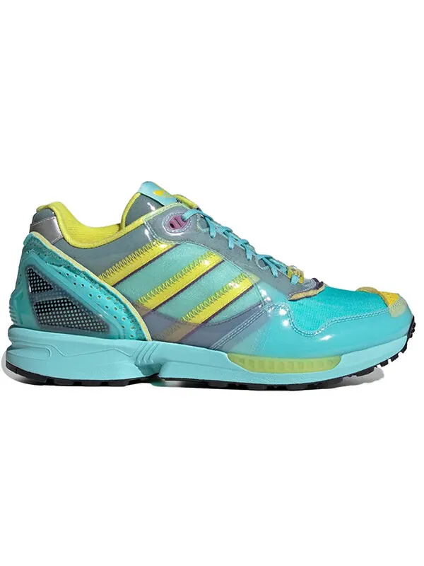 Кроссовки zx 6000 Adidas — изображение 2 из 4, синий/желтый