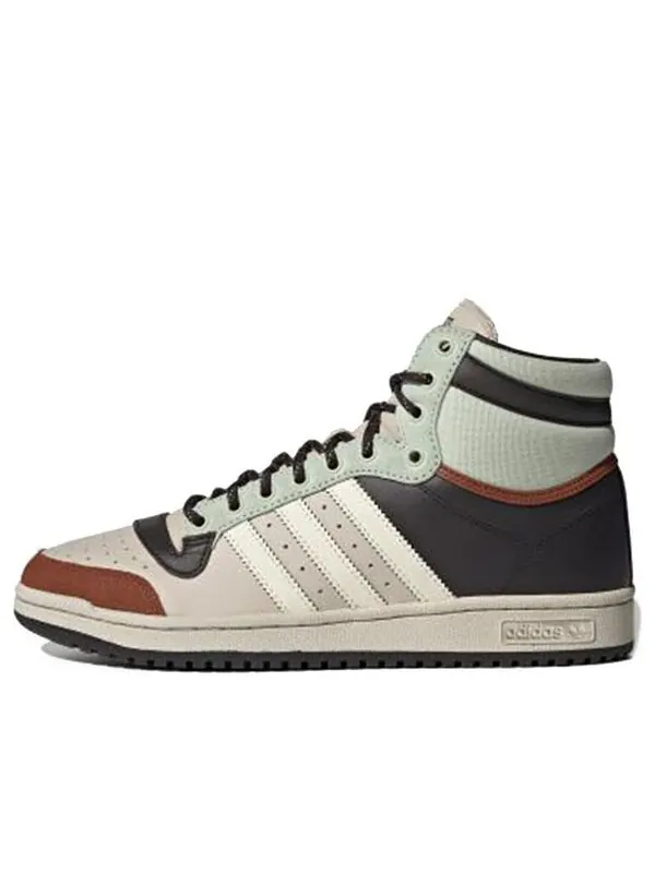 Кроссовки star wars x top ten high 'the child' Adidas — изображение 1 из 4, бежевый