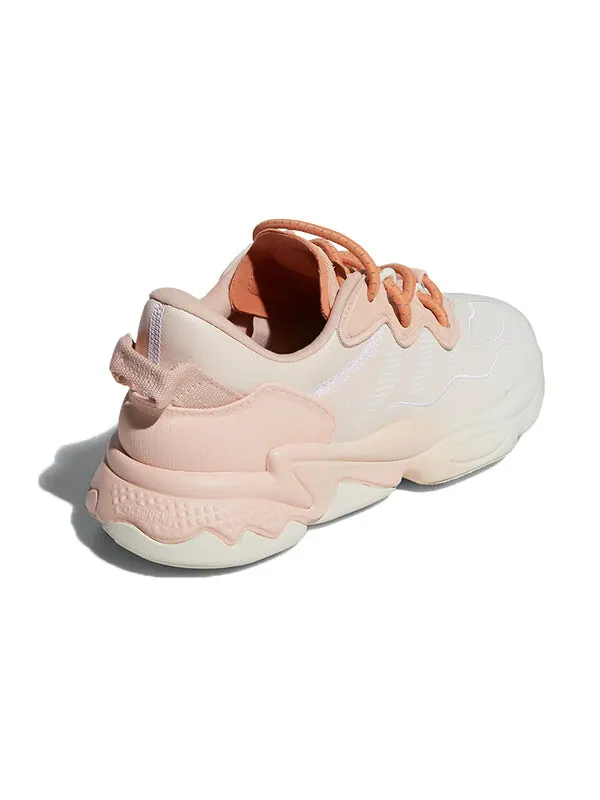 Кроссовки ozweego Adidas — изображение 4 из 4, розовый/белый