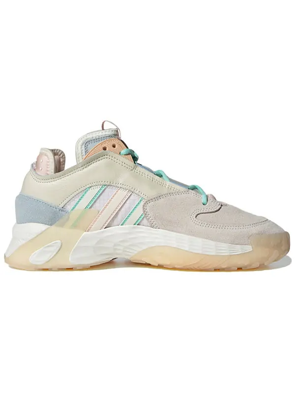 Кроссовки оригинальные стритбольные кроссовки Adidas — изображение 2 из 4, серый/белый/желтый