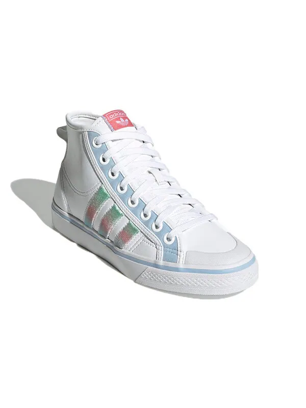 Кроссовки Adidas originals Nizza Hi Shoes Women's — изображение 3 из 6, белый