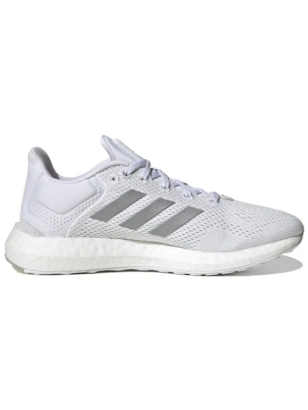 Кроссовки pureboost 21 Adidas — изображение 2 из 4, белый/серебристый