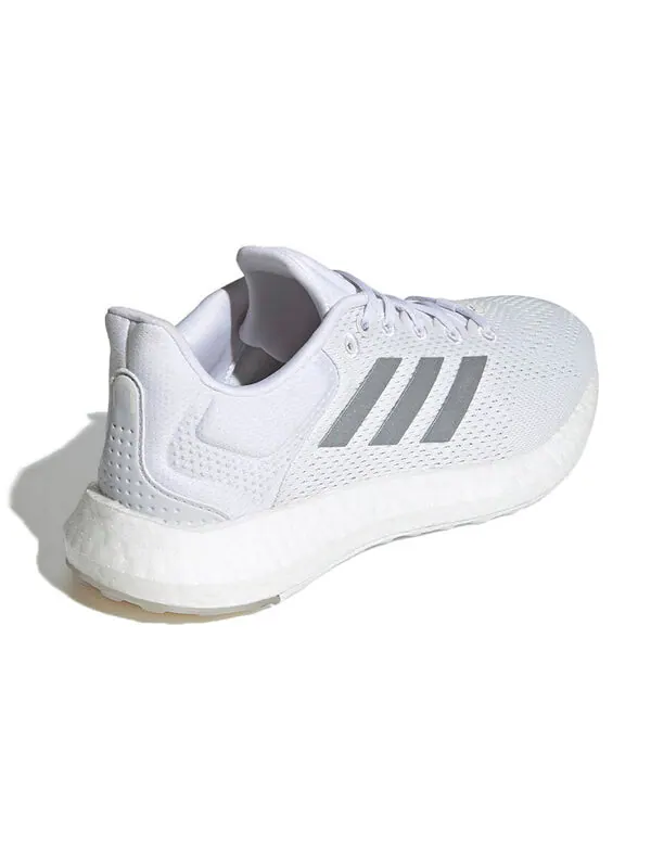 Кроссовки pureboost 21 Adidas — изображение 4 из 4, белый/серебристый