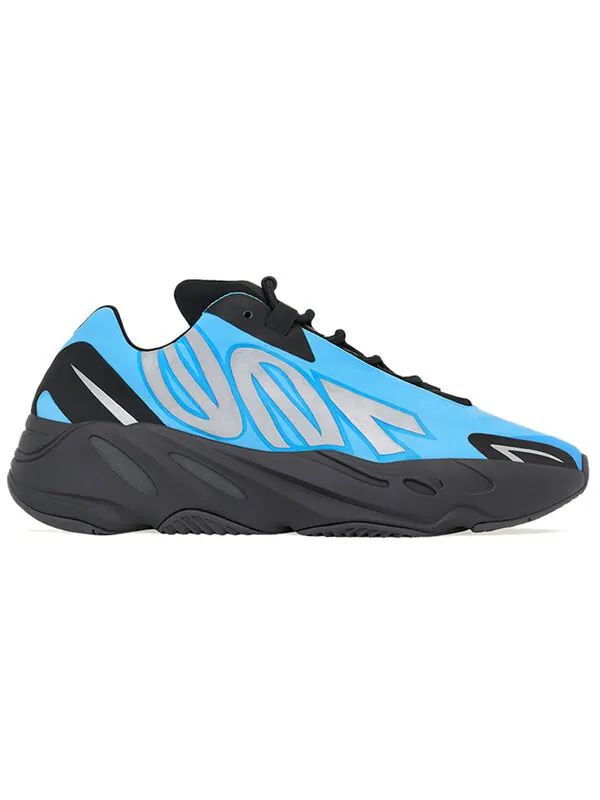 Кроссовки Boost 700 mnvn Adidas Yeezy — изображение 2 из 4, яркий голубой/черный
