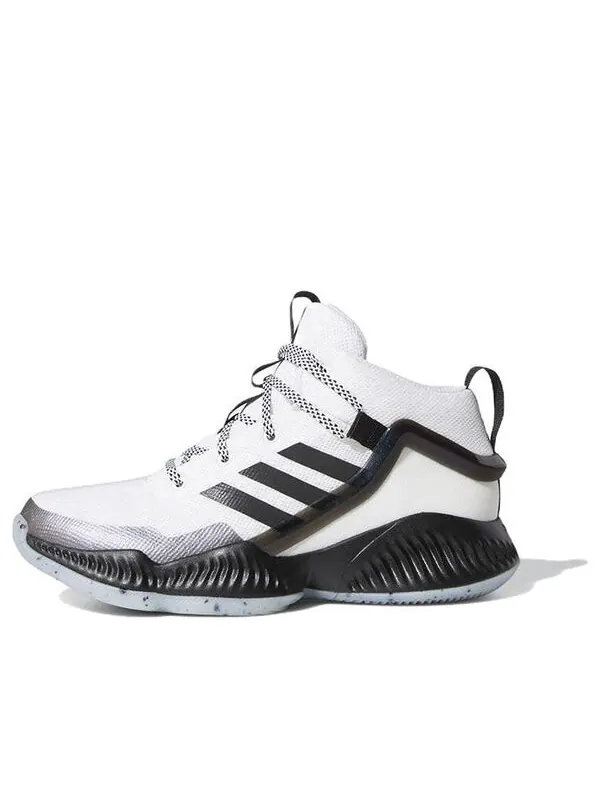 Кроссовки adidas Lockdown J 'White Black Brown' — изображение 1 из 4, белый/черный/коричневый