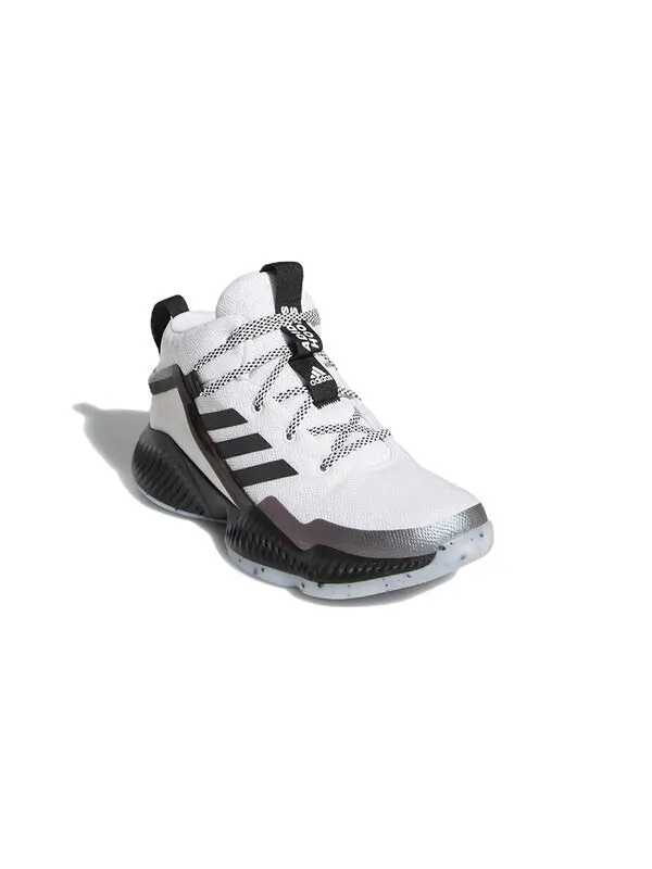 Кроссовки adidas Lockdown J 'White Black Brown' — изображение 3 из 4, белый/черный/коричневый