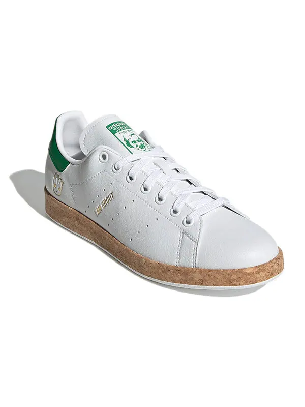 Кроссовки marvel x stan smith Adidas — изображение 3 из 4, белый/зеленый