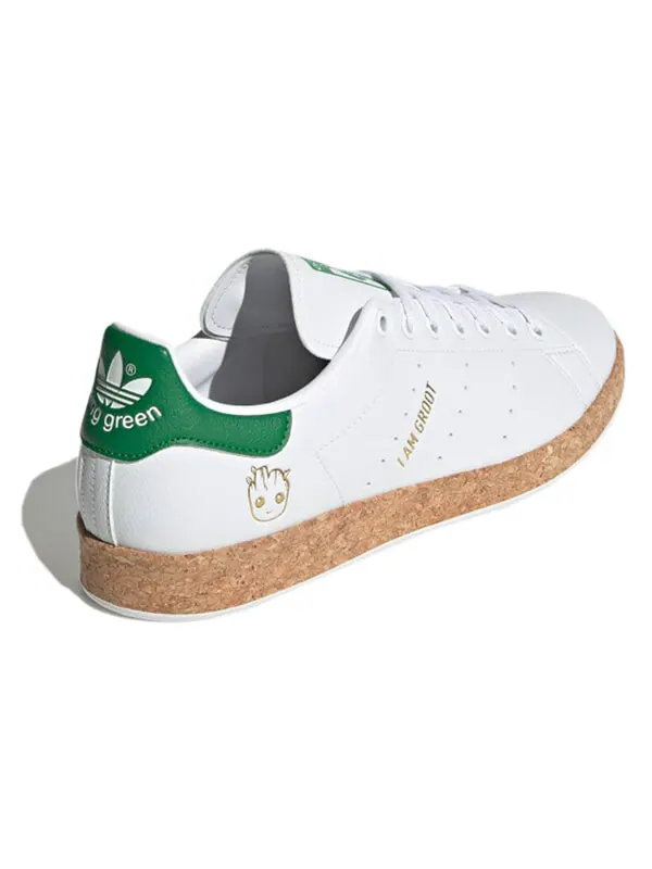 Кроссовки marvel x stan smith Adidas — изображение 4 из 4, белый/зеленый