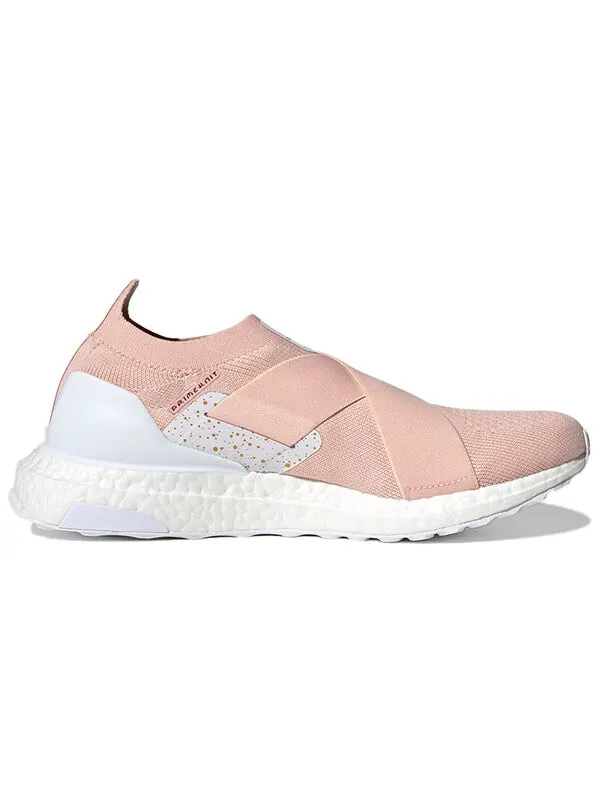 Кроссовки ультрабуст слип на днк Adidas — изображение 2 из 4, белый/розовый