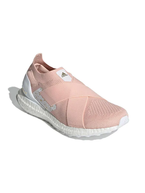 Кроссовки ультрабуст слип на днк Adidas — изображение 3 из 4, белый/розовый