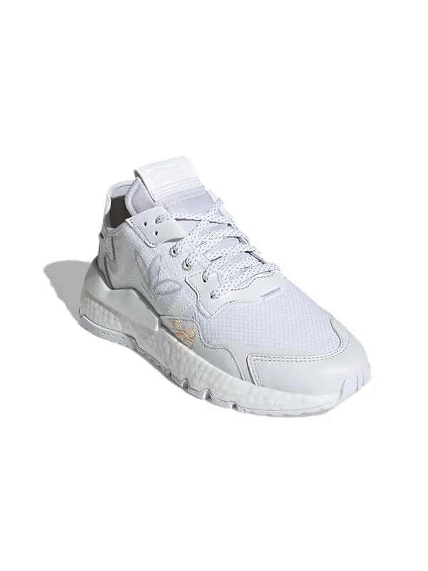 Кроссовки оригинальные nite jogger Adidas — изображение 3 из 4, белый/серый