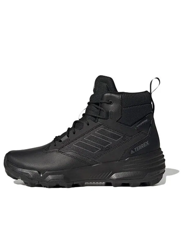 Кроссовки terrex unity leather mid rain.rdy Adidas — изображение 1 из 4, черный