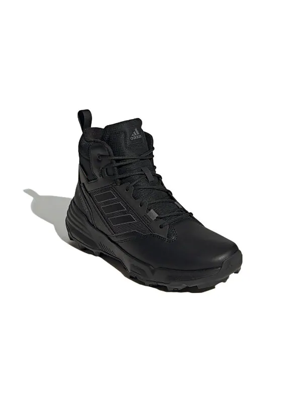 Кроссовки adidas Terrex Unity Leather Mid Cold.RDY 'Triple Black' — изображение 3 из 4, черный