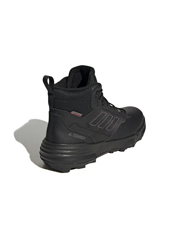 Кроссовки adidas Terrex Unity Leather Mid Cold.RDY 'Triple Black' — изображение 4 из 4, черный